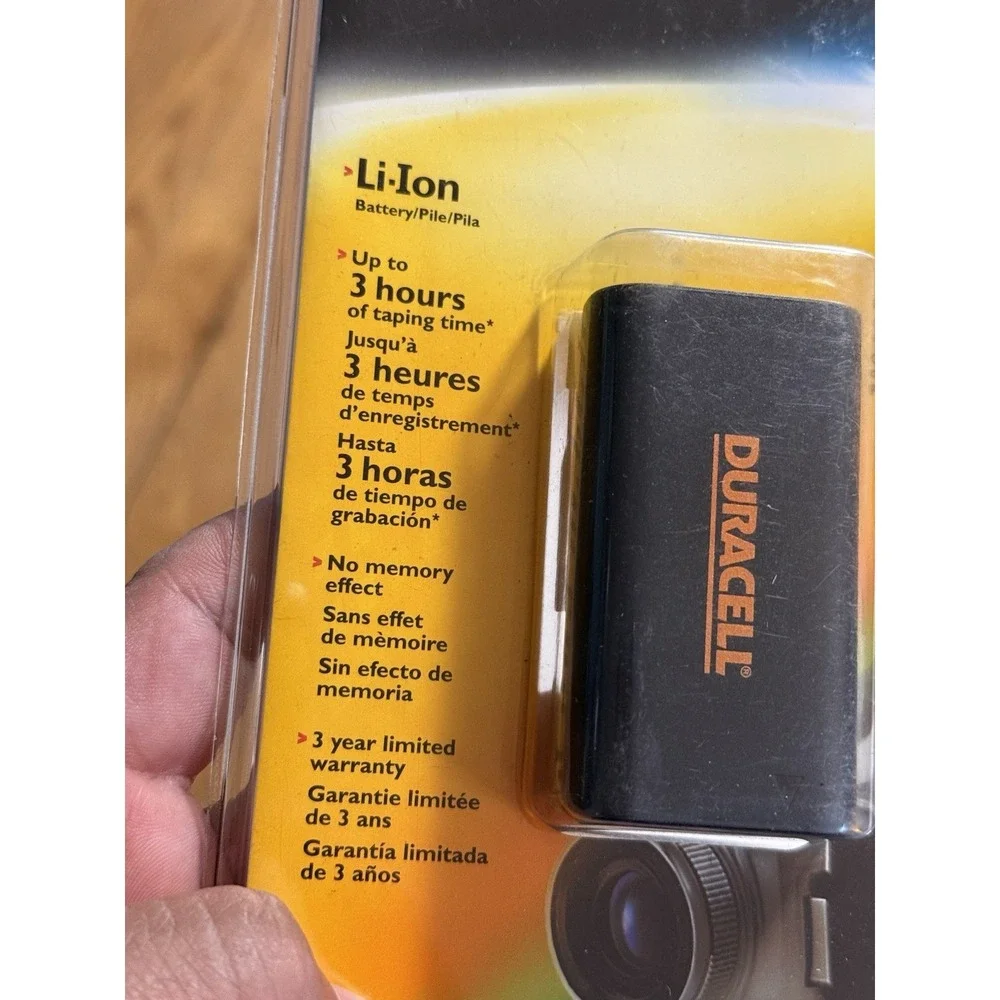 Duracell‎ DR-SG160 Rechargeable Camcorder Battery For Samsung Camcorders New